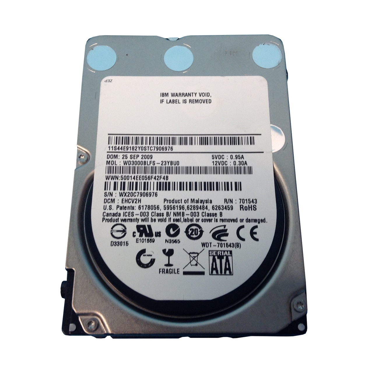 HDD server 300GB SATA 2.5