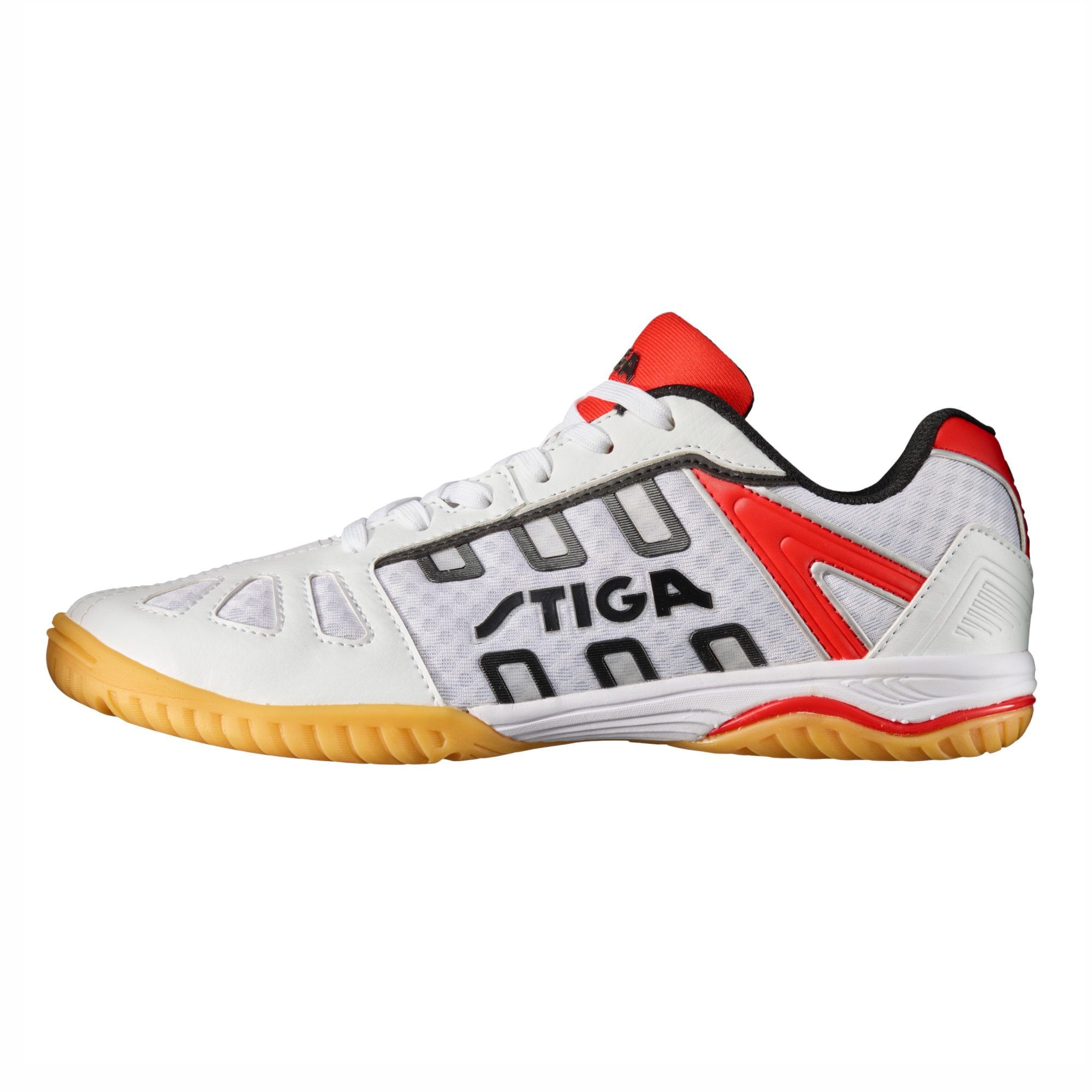 Incaltaminte Stiga Liner II, Alb/Rosu