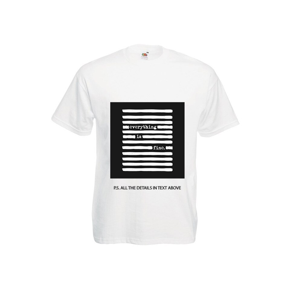 Tricou barbatesc personalizat ALL THE DETAILS alb XL