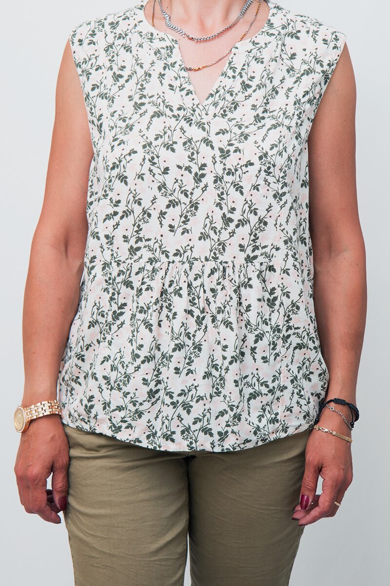 Bluza cu imprimeu Sisters Point,alb,42