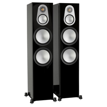 Boxe Monitor Audio Silver 500 Negru Lucios Boxe Monitor Audio Silver 500 Negru Lucios