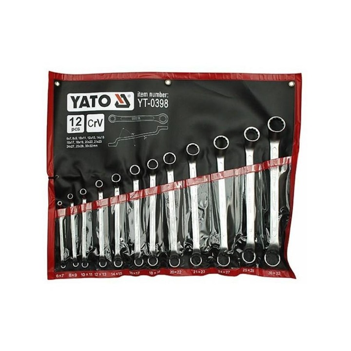 Yato csillagkulcs készlet 12 részes 6-32 mm