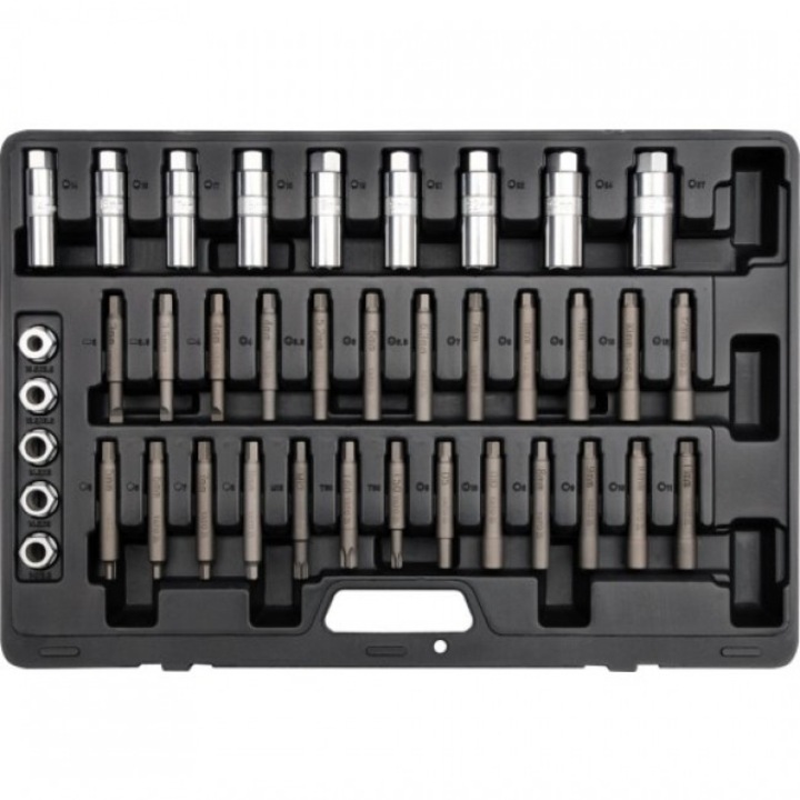 Yato YT-0628 39 darabos lengéscsillapító rögzítő kulcs készlet