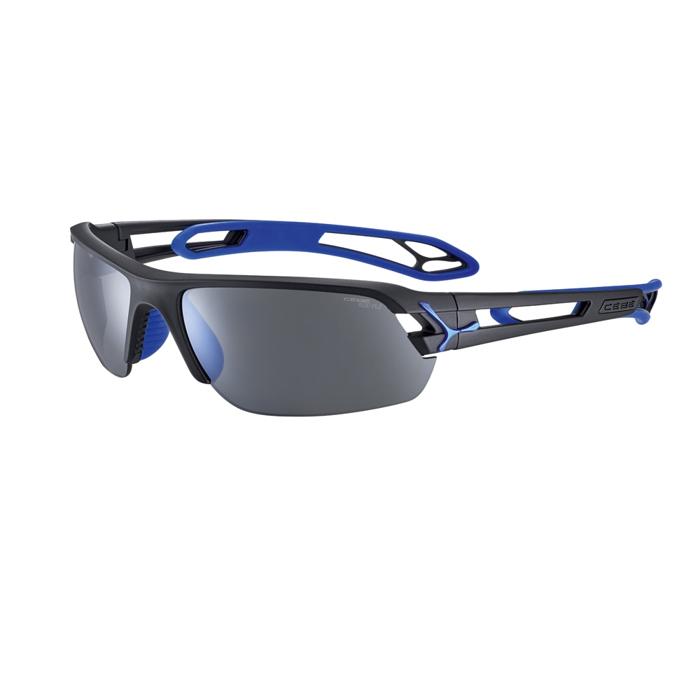 Ochelari de soare Sport Cebe Strack, Negru/Albastru