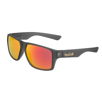 Ochelari de soare Lifestyle Bolle Brecken, Gri mat/TNS Fire Ochelari de soare Lifestyle Bolle Brecken, Gri mat/TNS Fire