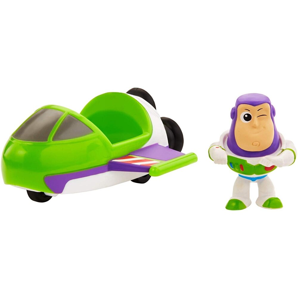 Set de joaca Mattel Disney Toy Story4 Minifigurina Buzz Lightyear si nava spatiala