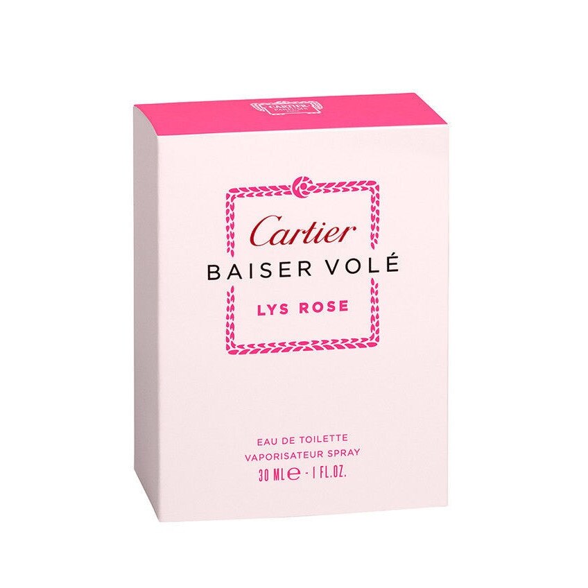 cartier baiser vole lys rose eau de toilette