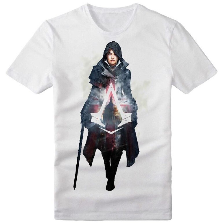 Tricou Personalizata Fete Assassin’s Creed Syndicate Evie Frye Alb marimea XL