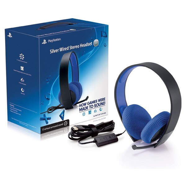 Casti gaming SONY Silver Wired Stereo - eMAG.ro