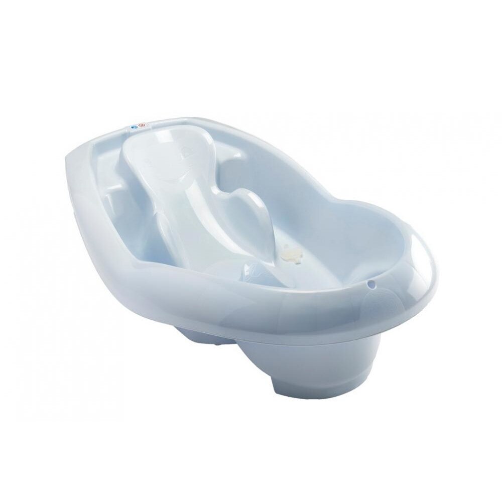 Cadita ergonomica cu hamac incorporat Lagon Baby Blue