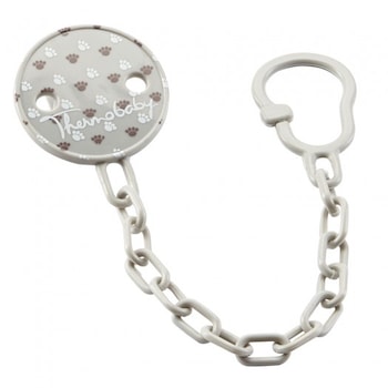 Lantisor suzeta cu clips Paws grey Lantisor suzeta cu clips Paws grey