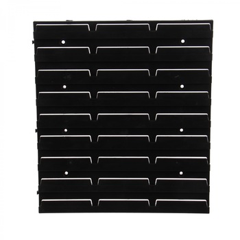 Sistem cu fixare pe perete EVO, Patrol 350, negru, 350 x 385 x 20 mm Sistem cu fixare pe perete EVO, Patrol 350, negru, 350 x 385 x 20 mm