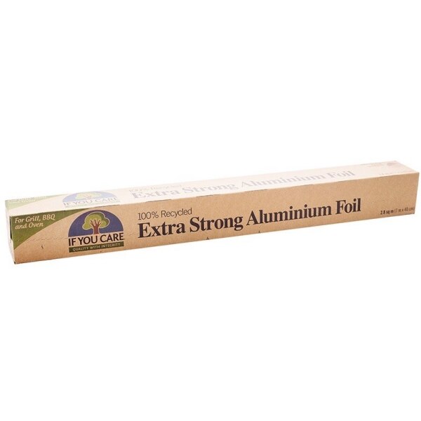 Folie de aluminiu extra rezistent 100% reciclat If You Care / 7 m x 40 cm
