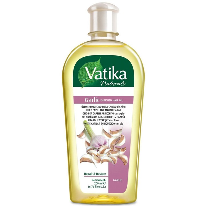 VATIKA fokhagyma hajolaj, rozmaring olaj + citrom, 200 ml