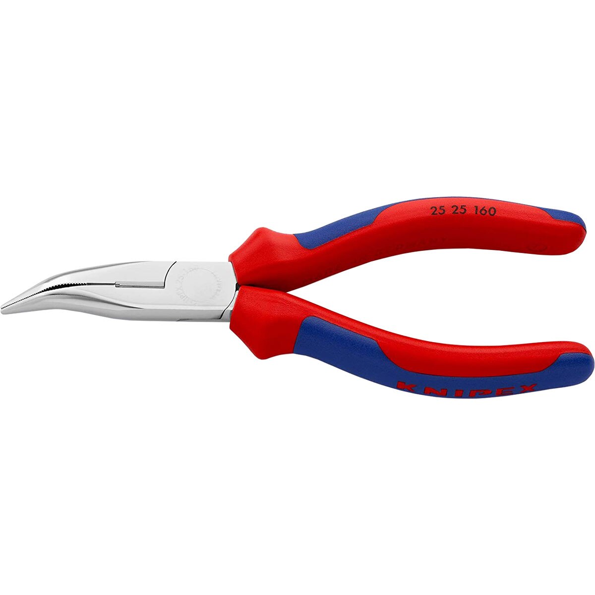 Cleste cu cioc indoit, cromat, KNIPEX, 160 mm