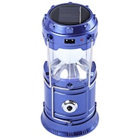 Felinar Camping LED Reincarcabil cu Lanterna - Panou Solar si USB ems 4286
