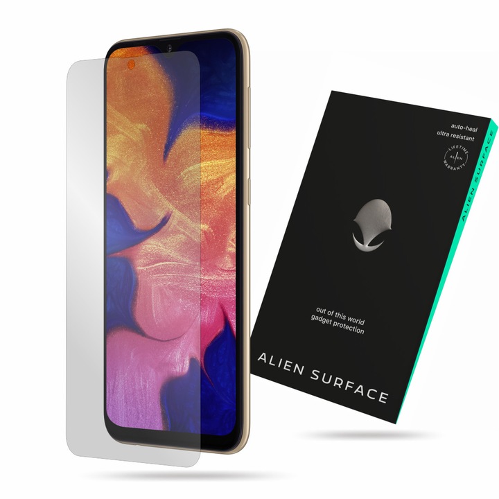 Alien Surface védőfólia, Samsung Galaxy A10, képernyővédő