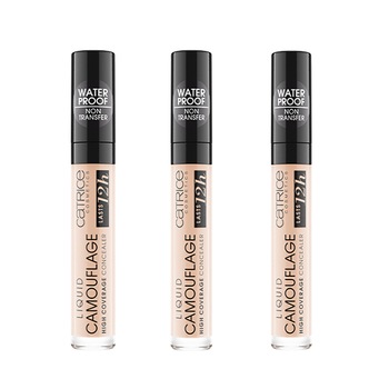 Pachet Catrice 3X Corector Concealer Liquid Camouflage 005 Light 5 ml Pachet Catrice 3X Corector Concealer Liquid Camouflage 005 Light 5 ml