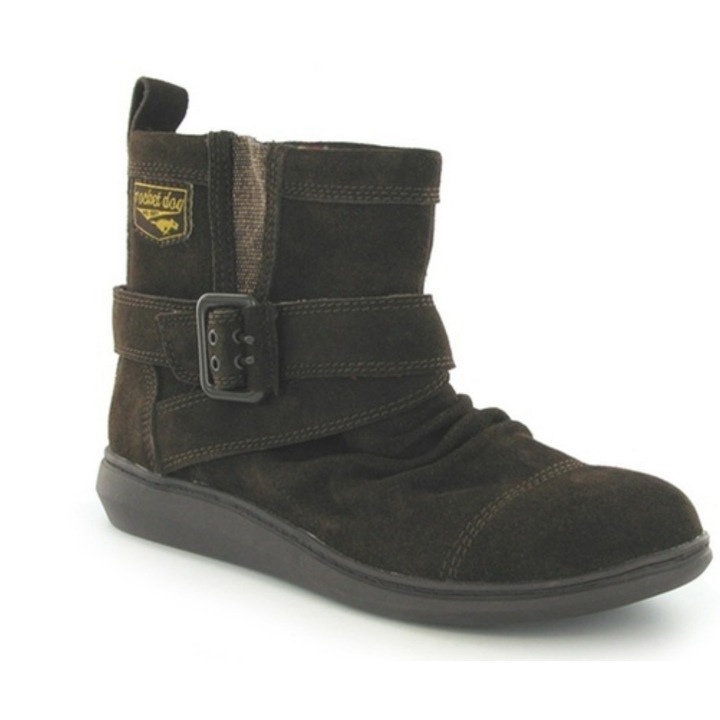 dama, Rocket Dog, Piele intoarsa, Maro - 69799, Caramel