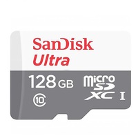 Card de memorie Sandisk microSD 128GB, 80MB/s, UHS-I, class 10