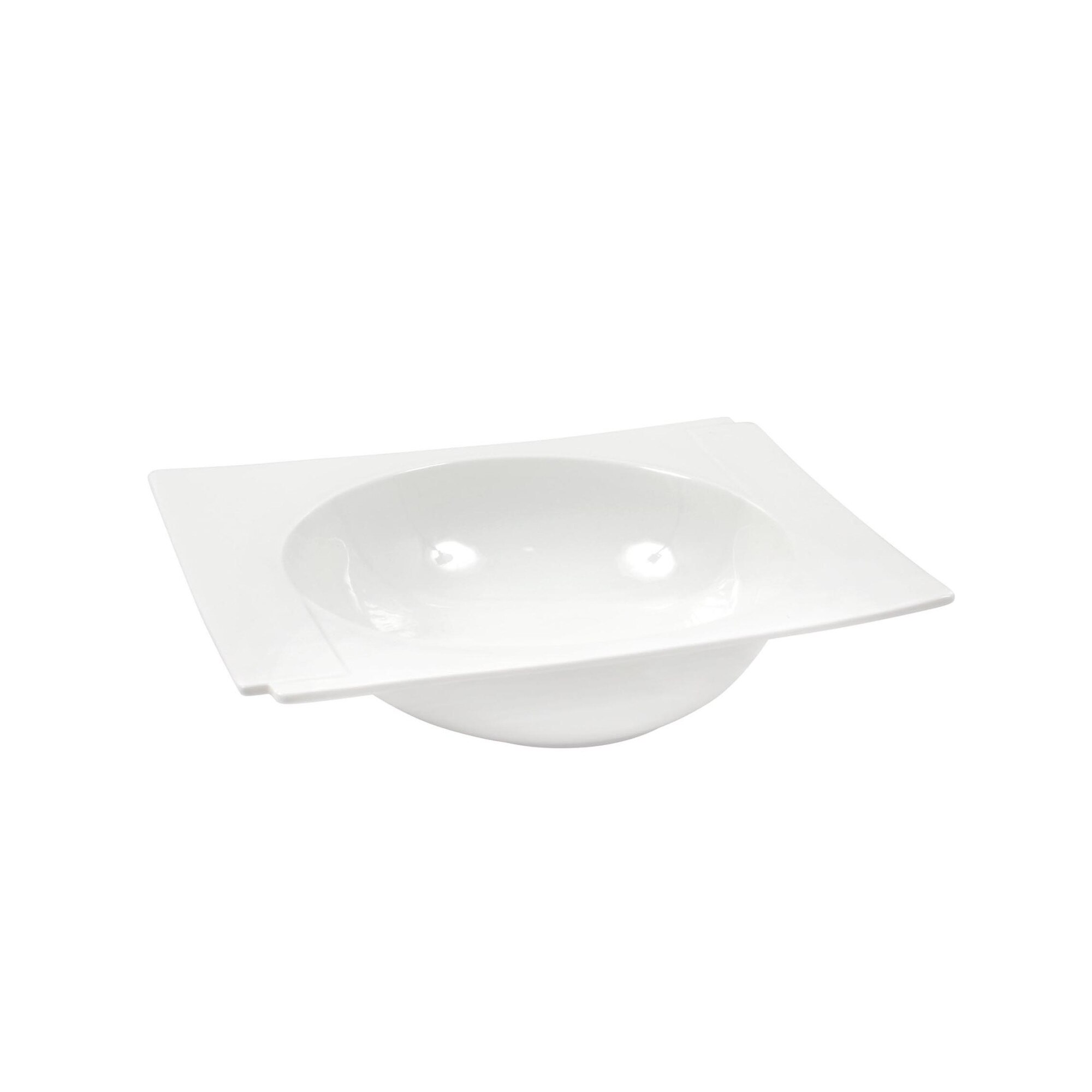 Bol supa ivoriu, model Papua