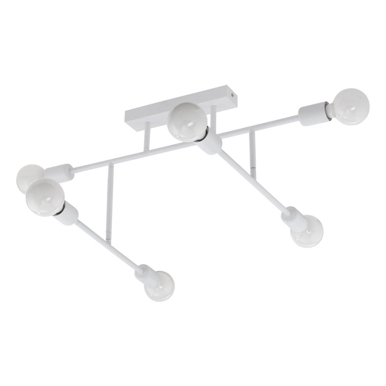 Lustra BELSIANA, EGLO, Metal, Alb, 6X40W