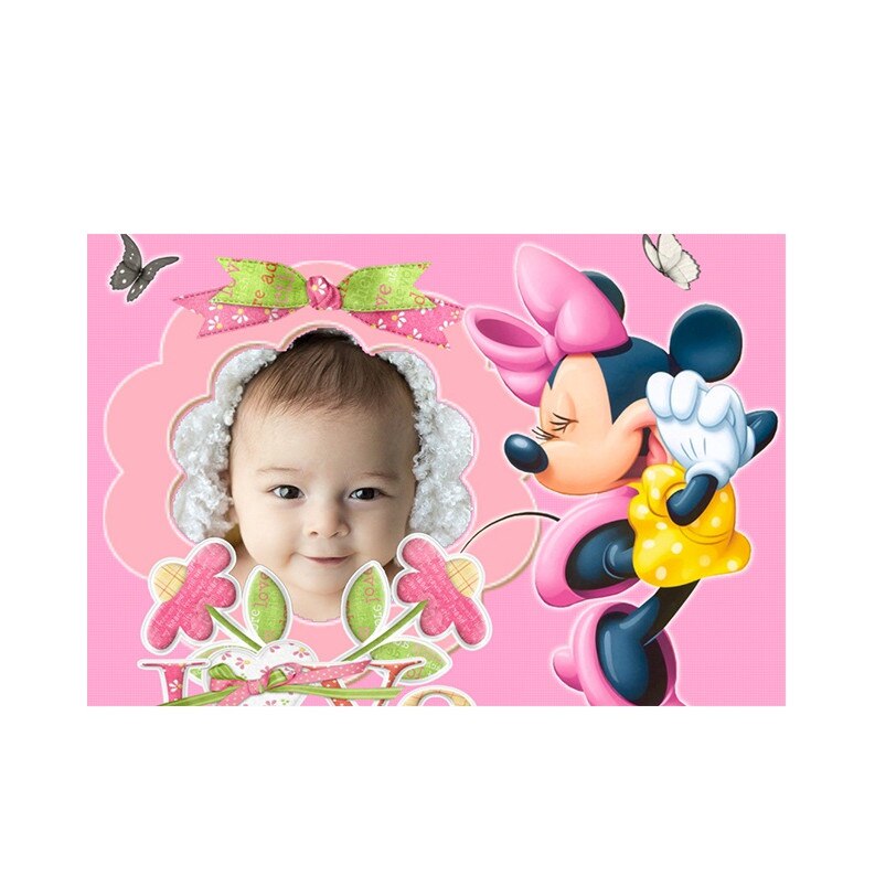 Marturie pentru botez cu magnet, Ego, 9,50 cm x 6,50 cm