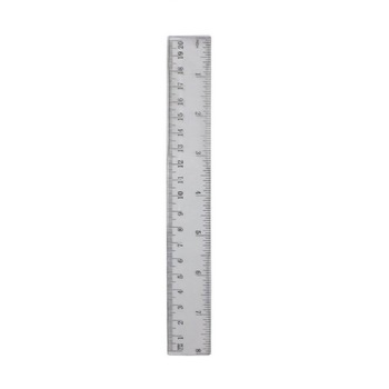 Rigla din Plastic Transparent, 20 cm - Rigle pentru Masurare, Rigla Copii, Rigla pentru Scoala Rigla din Plastic Transparent, 20 cm - Rigle pentru Masurare, Rigla Copii, Rigla pentru Scoala