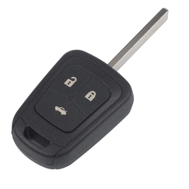 Carcasa cheie auto cu 3 butoane, compatibil Opel OP-133 AllCars