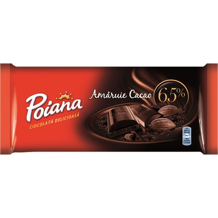 Ciocolata Amaruie 65 Cacao 80g Poiana Emag Ro