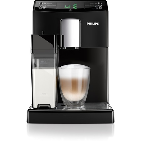 Espressor automat Philips HD8834/09, 1850W, 15 Bar, 1.8 l, Recipient lapte 0.5 l, Negru
