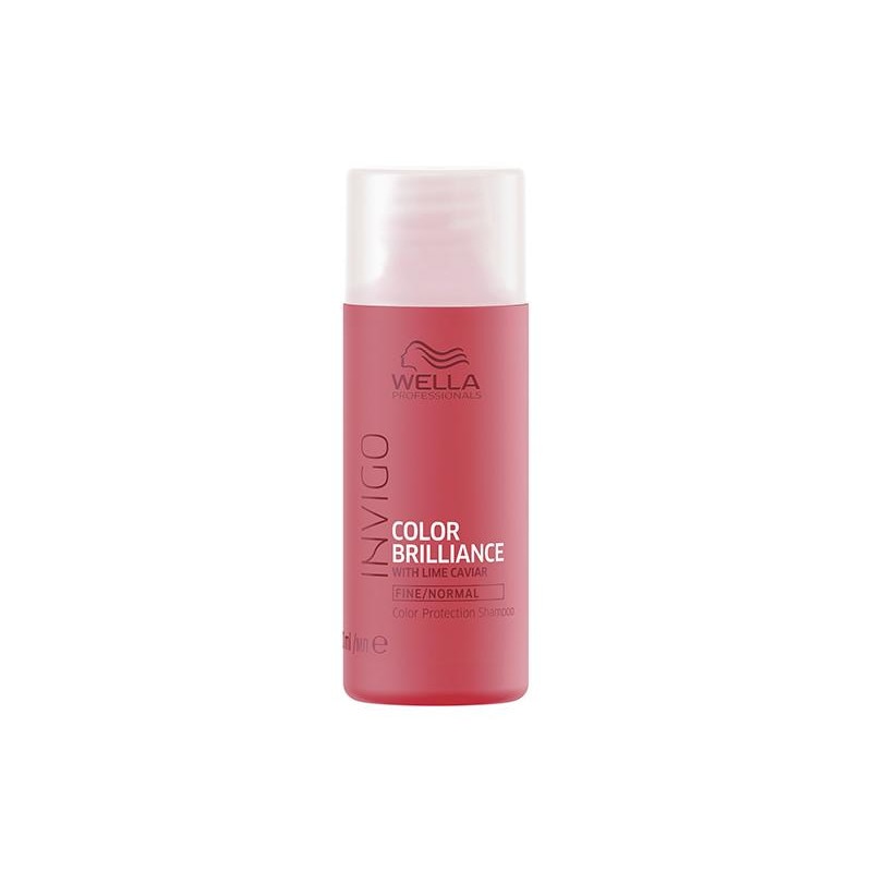 Sampon pentru par vopsit cu structura fina normala Wella Invigo Brilliance 50ml