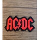 Petic textil / patch brodat rock ACDC 9.5x5 cm