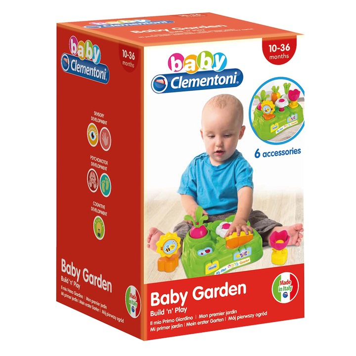 Бебешка играчка Clementoni - My first garden