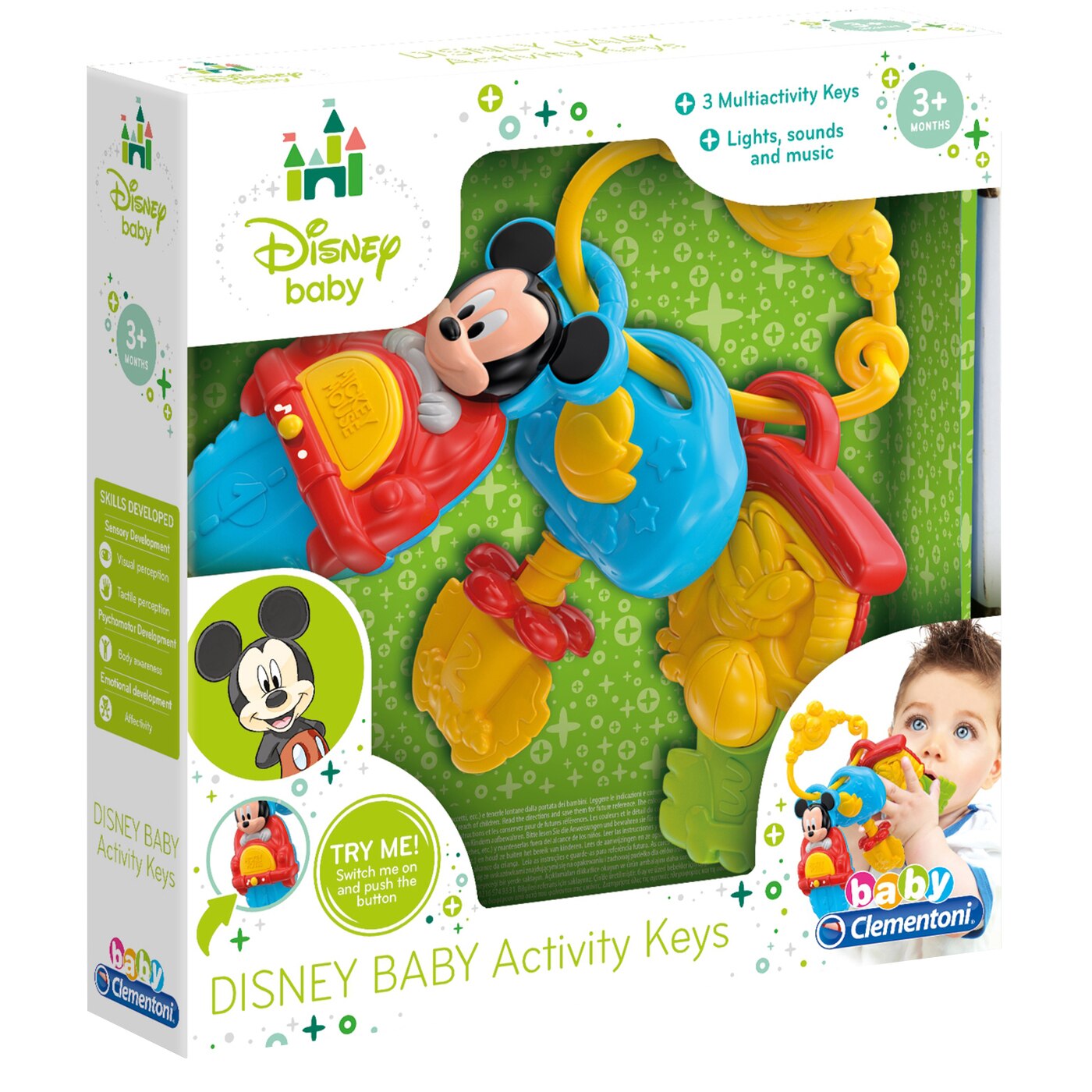 Jucarie interactiva Baby Clementoni - Cheile lui Mickey Mouse