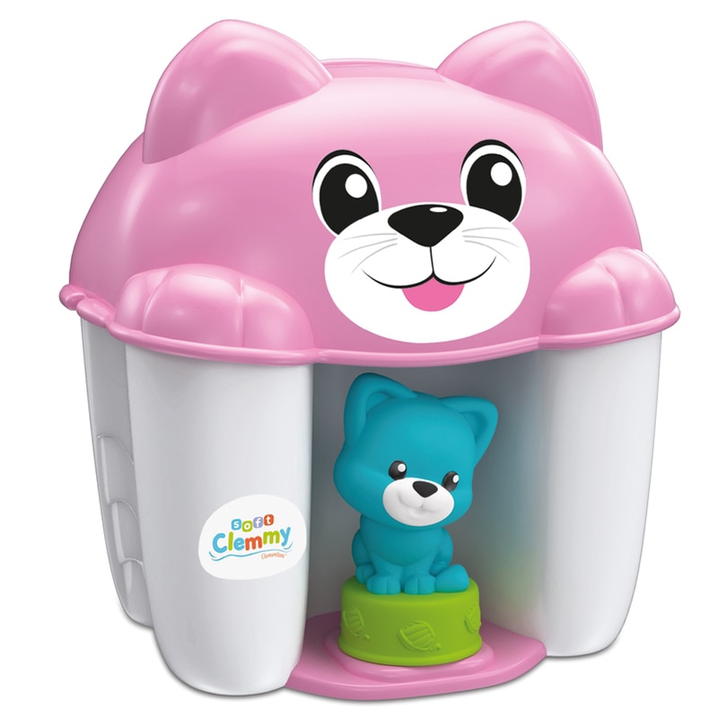 Set cuburi Soft Clemmy - Pisicuta, 6 piese