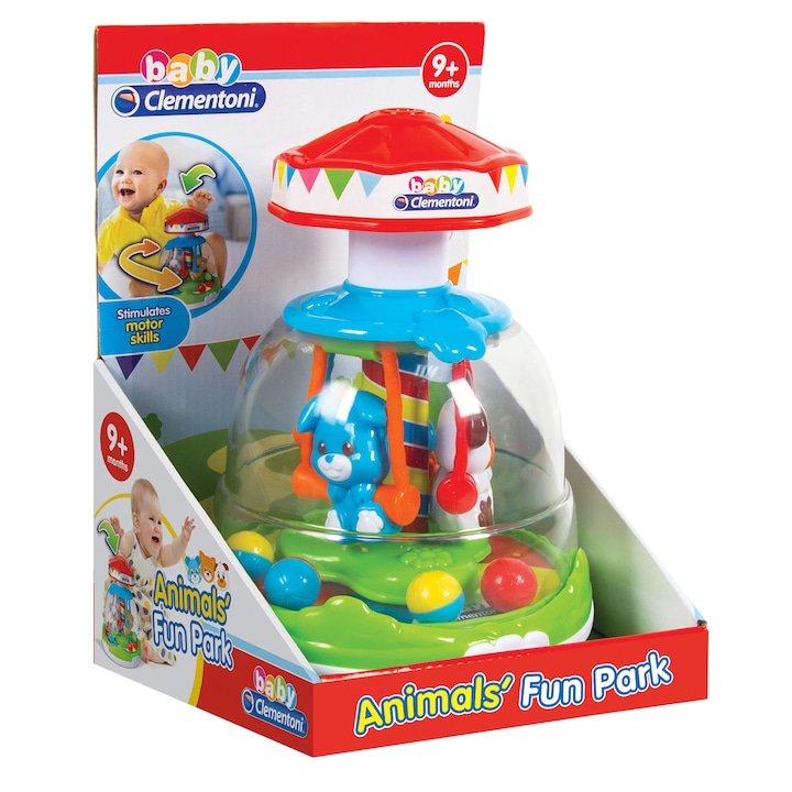 Jucarie interactiva Baby Clementoni - Animals Fun Park