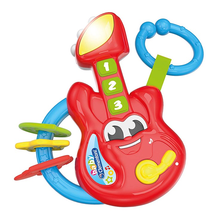 Baby Clementoni Csörgő, Gitár hanggal