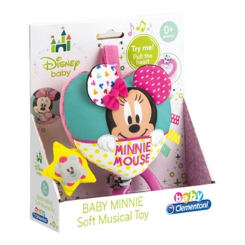 Zornaitoare Baby Clementoni - Minnie, cu sunete Zornaitoare Baby Clementoni - Minnie, cu sunete
