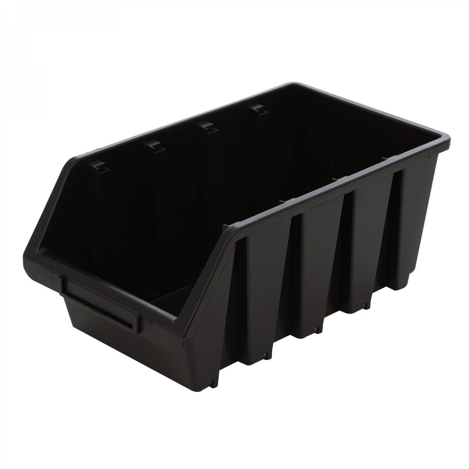 Cutie pentru depozitare EVO, Patrol Ergobox 4, negru, 204 x 340 x 155 mm