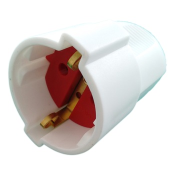 Adaptor Priza Ovivo, 230 V, 16 A, alb Adaptor Priza Ovivo, 230 V, 16 A, alb