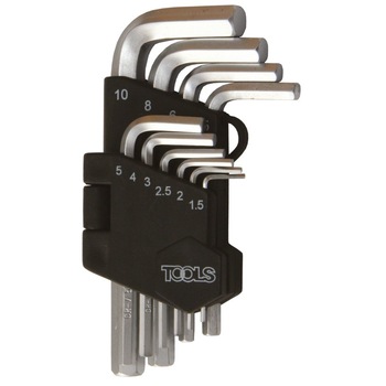 Set 10 bucati chei imbus, cu locas hexagonal, Lumytools LT56393, 1.5 - 10 mm Set 10 bucati chei imbus, cu locas hexagonal, Lumytools LT56393, 1.5 - 10 mm