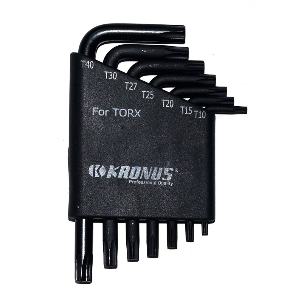 Set 7 bucati chei imbus EVO, cu locas torx, Kronus, 10 - 40 mm