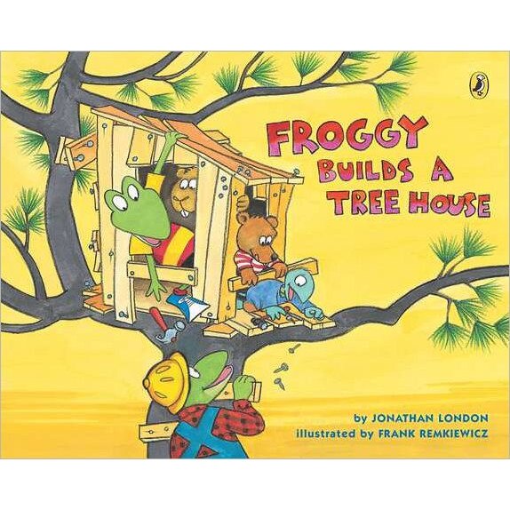 Froggy Builds a Tree House de Jonathan London