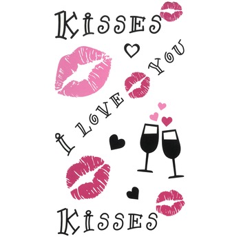 Tatuaj temporar love is in the air 17x10cm Tatuaj temporar love is in the air 17x10cm