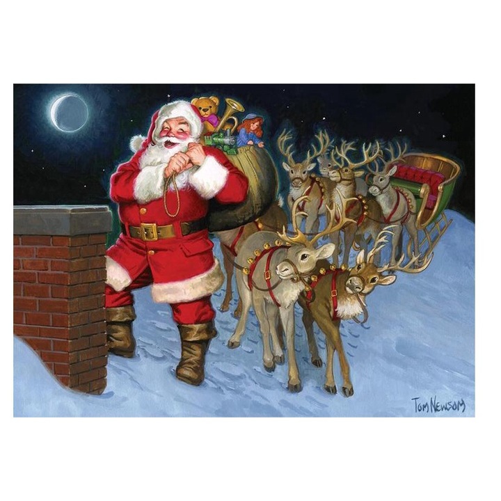 Cobble Hill 350 db-os Family puzzle - Up on the Rooftop (54629)