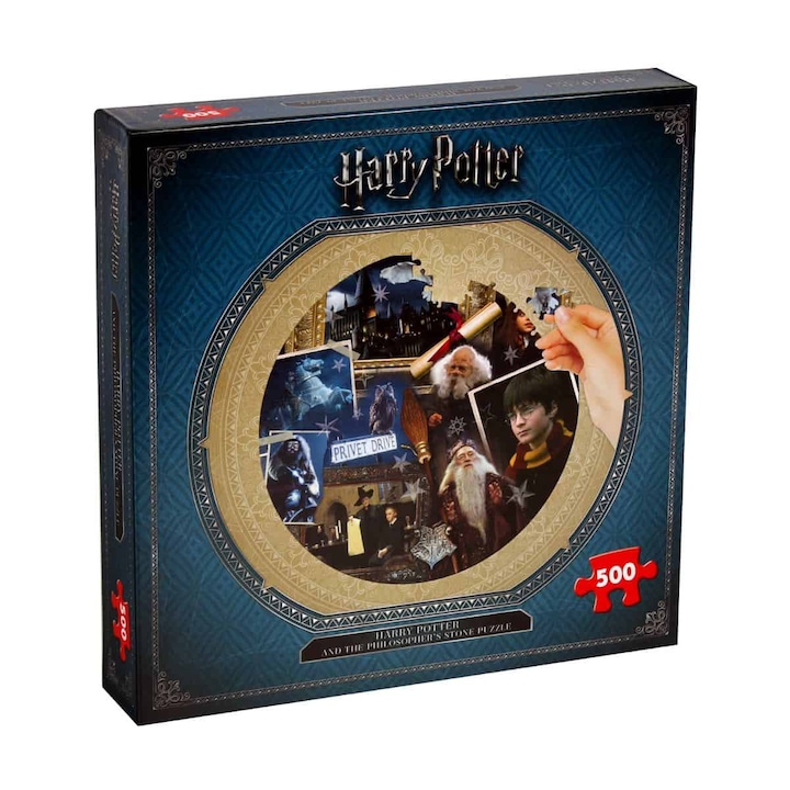 Puzzle 500 db - Harry Potter - A Bölcsek Köve