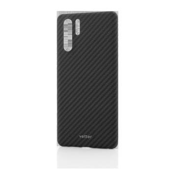 Husa Huawei P30 Pro Clip-On Ultra Slim Made From Aramid Fiber Kevlar Black Vetter Husa Huawei P30 Pro Clip-On Ultra Slim Made From Aramid Fiber Kevlar Black Vetter