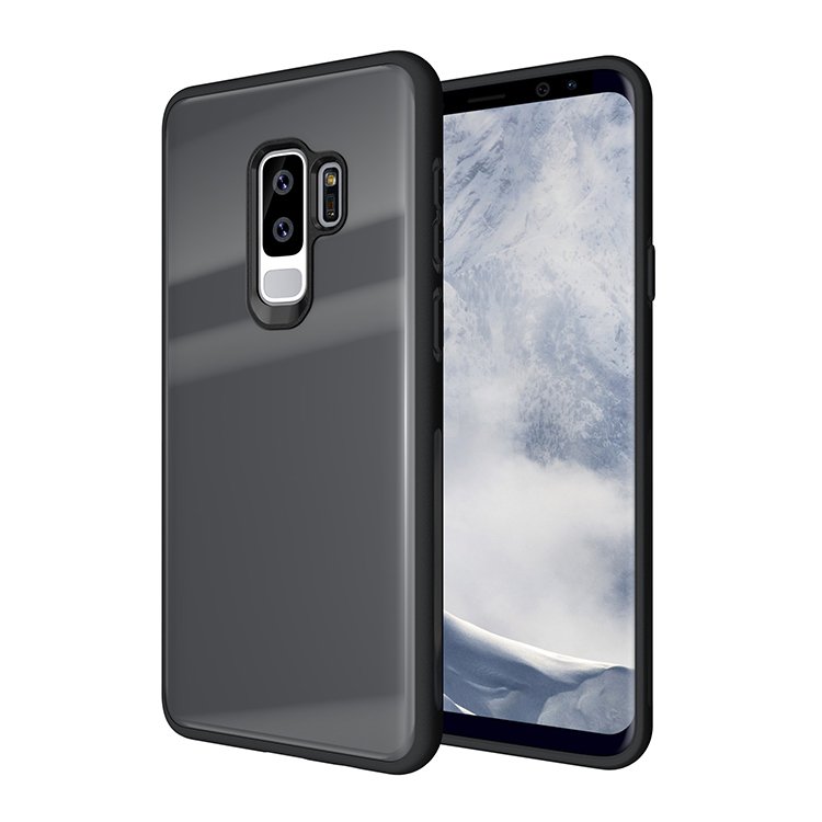 Husa cu Spate din Sticla Securizata , Samsung Galaxy S9 Plus , Gri