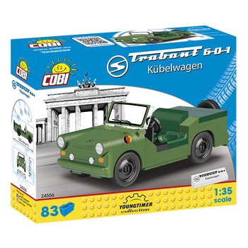 Set de constructie Cobi, Cars, Trabant 601 Kubelwagen Set de constructie Cobi, Cars, Trabant 601 Kubelwagen